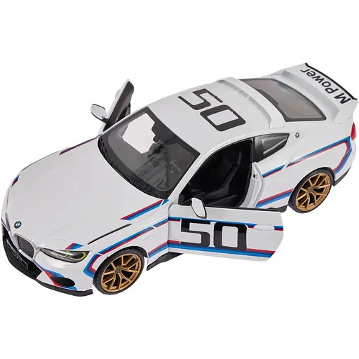 Машинка Rastar BMW 3.0 CLS 1:14 Белый - фото 6