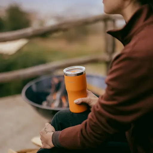 Термокружка Fiskars On-the-go 0.5 л оранжевая (1078761) - фото 3