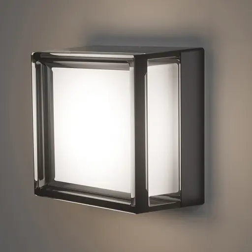 LED светильник IP65 квадратный VIDEX BHD02 9W 2400-3200-4300K Black - фото 4