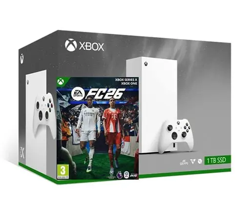 Ігрова консоль Microsoft Xbox Series X All-Digital 1Tb Robot White + EA SPORTS FC 26 російські субтитри - фото 2