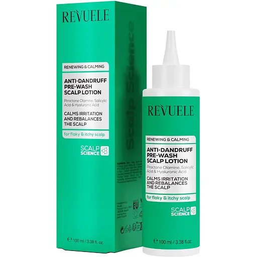 Пре-пілінг для шкіри голови Revuele Anti-Dandruff проти лупи легкий 100 мл - фото 1