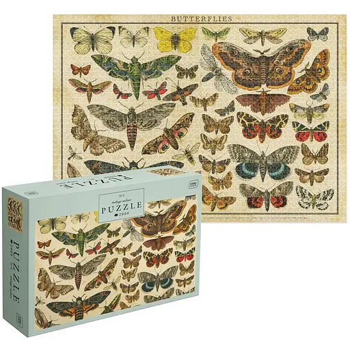 Пазлы трехслойные Interdruk Vintage Nature 1, 2000 шт. (385031) - фото 2