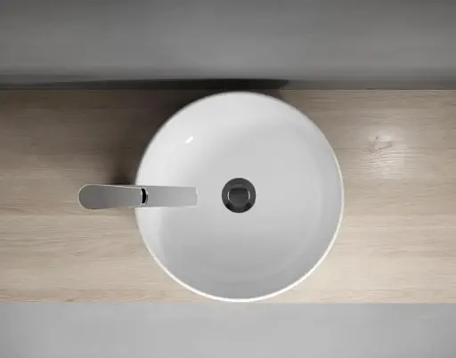 Раковина на столешницу Cersanit Moduo круглая 40 см. K116-048 30412 - фото 6