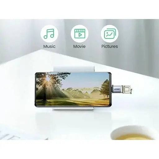 Перехідник Ugreen US270 USB-C to USB-A OTG (50283) [91949] - фото 3