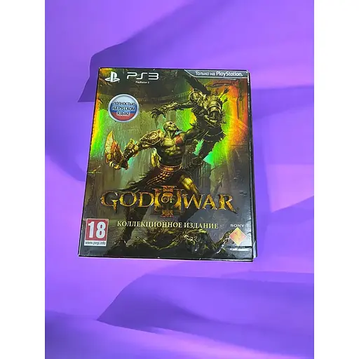 Колекційний диск на PlayStation 3 ліцензія God of War III