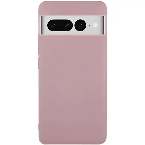 Чохол TPU Getman Liquid Silk для Google Pixel 7 Pro Рожевий / Pink Sand