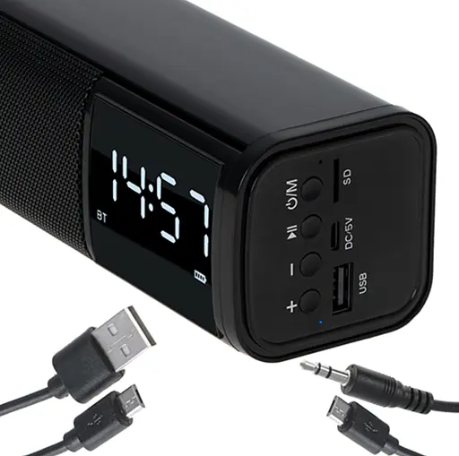 Bluetooth-колонка-часы с будильником Adler AD 1191 - фото 4