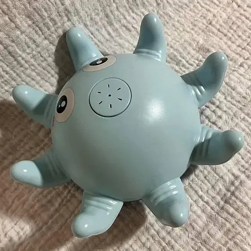 Іграшка для ванни Восьминіг із фонтаном блакитний - фото 5