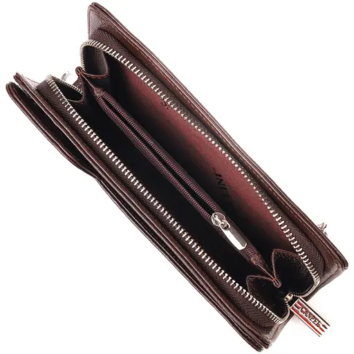 Женский кожаный кошелек Canpellini 20х10.5х3 см acs0025089 - фото 4