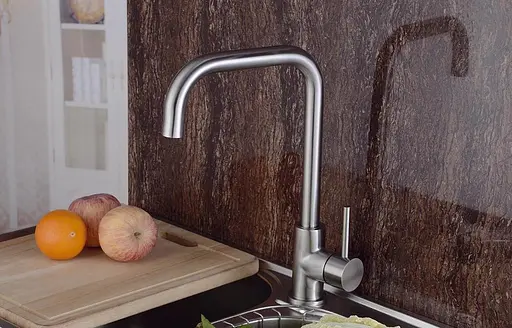 Змішувач для мийки Zegor SAP4-B090 inox Нержавіюча сталь 30412 - фото 3