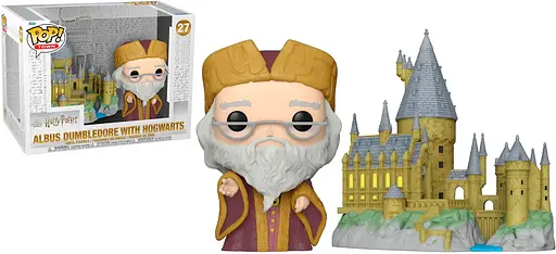 Фігурка Funko Pop Гаррі Поттер Альбус Дамблдор та Хогвартс Harry Potter Albus Dumbledore 18 см HP ADH 27