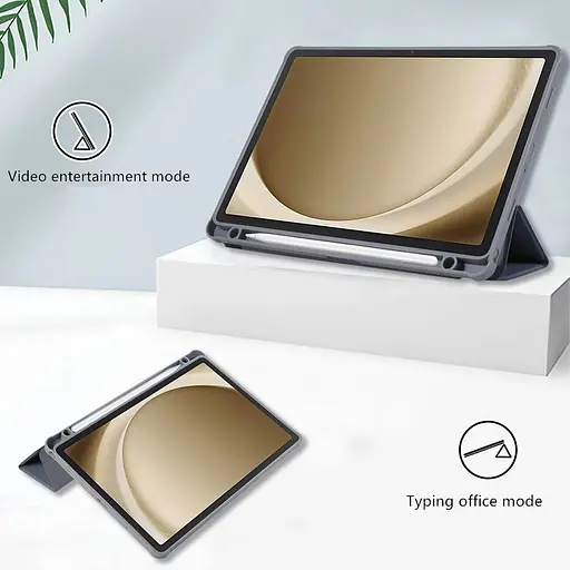 Чохол TPUCristal SlimTPU Spen holder Samsung Galaxy Tab A9 Plus SM X210 X215 X216 Фіолетовий - фото 3