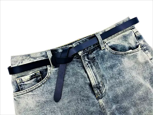 Ремінь шкіряний Weatro жіночий 100-110х2 см acs0012879 - фото 3