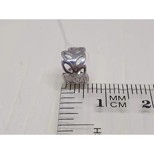 Серебряная серьга-кафф Астор на хеликс. 9132459Р - фото 3