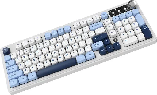 Клавіатура бездротова Ajazz AF98 PLUS White (AF98-PLUS-GB) - фото 3