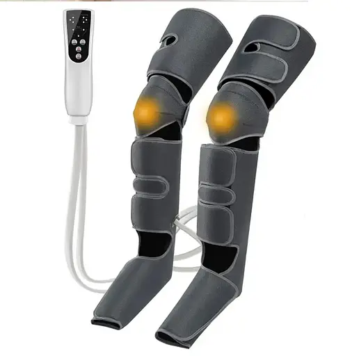 Массажер для ног 670D (лимфодренажный массаж, прессотерапия, для похудения)  с подогревом - фото 5