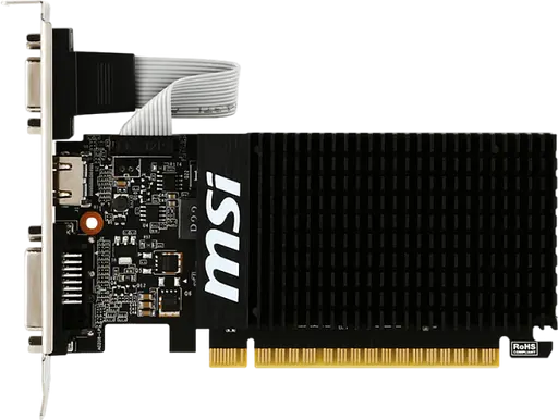 Відеокарта GeForce GT 710 2GB MSI 2GD3H LP (GT 710 2GD3H LP) - фото 2