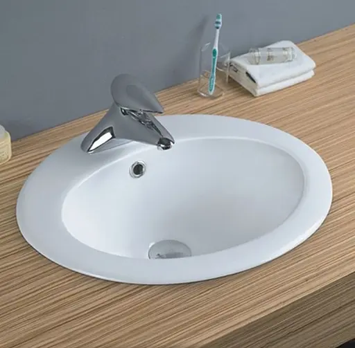 Умивальник Rea Magari врізний білий REA-U0064, Білий - фото 2