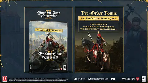 Гра Sony PlayStation Kingdom Come: Deliverance 2 Day One Edition, BDDisk (PS5) - фото 2