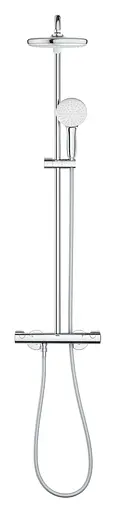 Душова система з термостатом для настінного монтажу Grohe Tempesta System 210 26811001, Хром - фото 3