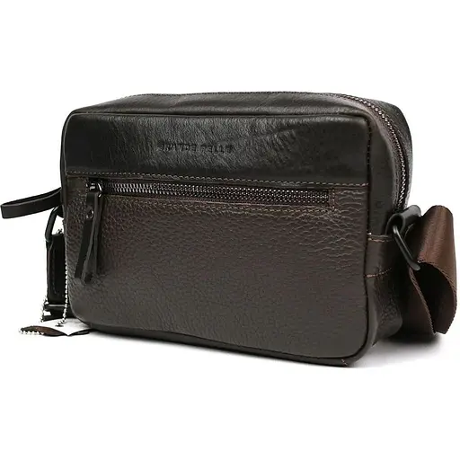 Сумка через плече Grande Pelle компактна вертикальна 13.5х19.5х6 см sum0028304 - фото 1