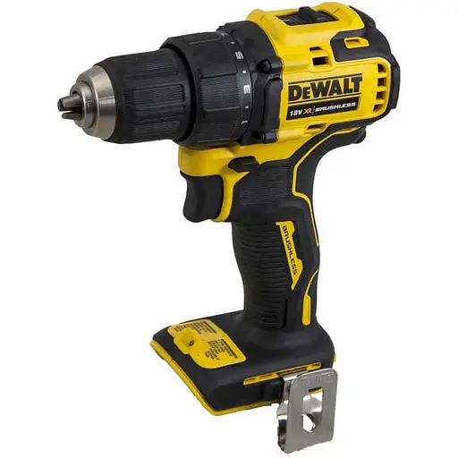 Дрель-шуруповерт бесщеточный DeWalt XR Li-Ion 18В 65 Нм 450-1650 об/мин патрон 13 мм 1.1 кг без АКБ и ЗП