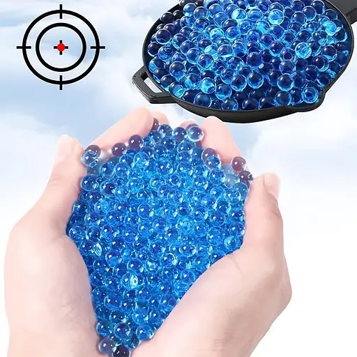 Гідрогелеві кульки (орбізи) 8000 шт. упаковка Blue - фото 2