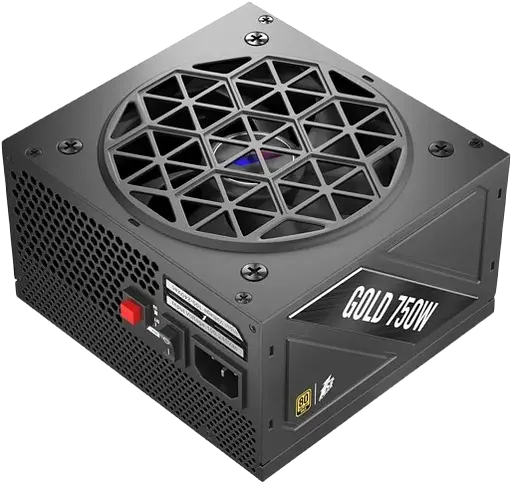 Блок живлення 1stPlayer HA-750BA4 750W 80+ Gold Black (NGDP-GLD-750-BK-EU) - фото 2