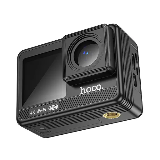 Экшн-камера Hoco DV102 4K anti-shake sports Black - фото 3
