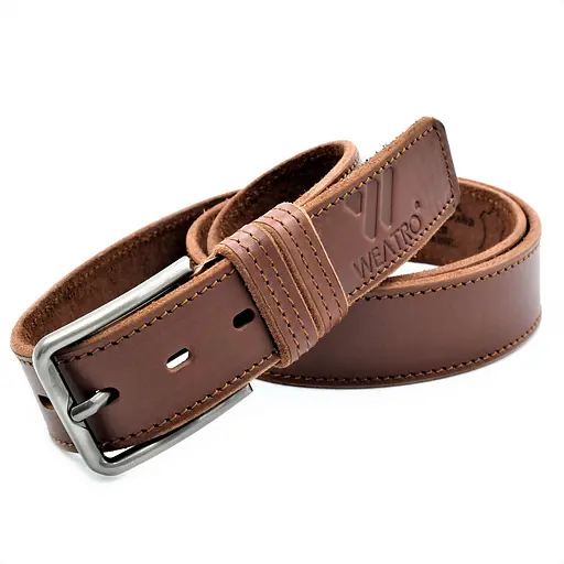 Ремінь шкіряний Weatro чоловічий 115-120 см acs0022053 - фото 3