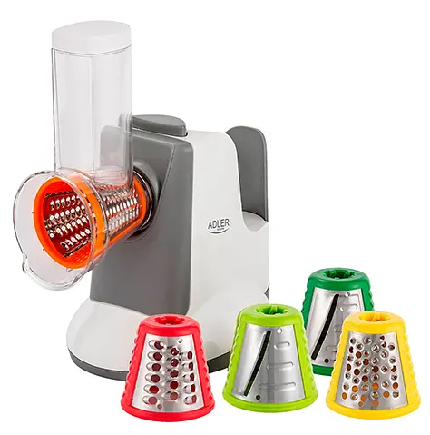Овощерезка с 5 насадками Adler AD 4815 - фото 1
