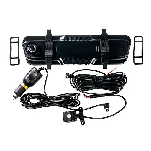 Зеркало с видеорегистратором L1027 10'' (2 камеры) touch AHD - фото 4