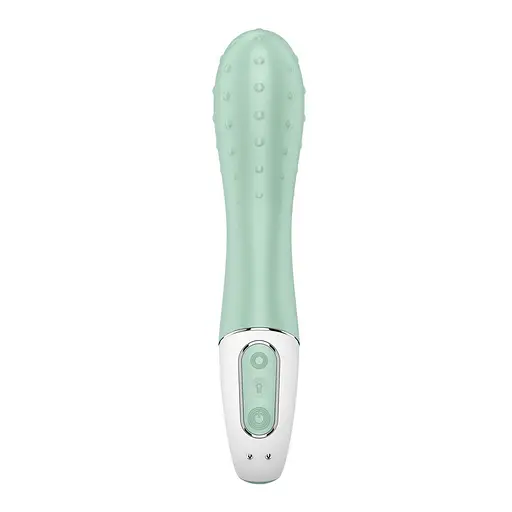 Вібратор Satisfyer Air Pump Vibrator 3 20.8 см м'ятний - фото 6