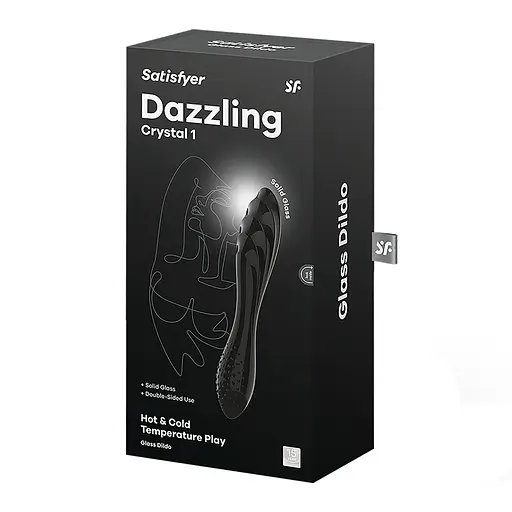 Ділдо Satisfyer Dazzling Crystal 1 (Black) - фото 5