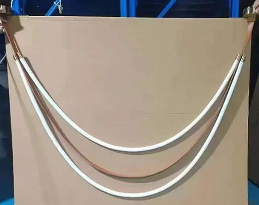 Люстра подвесная светодиодная VALESO THD63224-1200 45W коричневая - фото 2