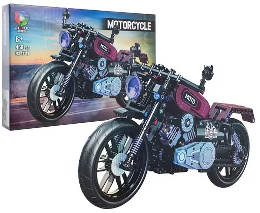 Конструктор дитячий Спортивний Мотоцикл 469 елементів Ramiz