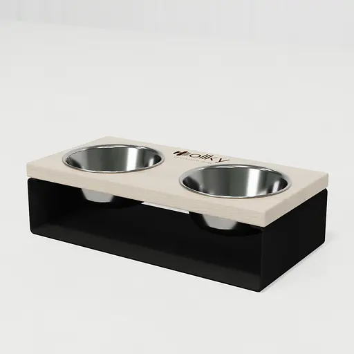 Hollky StellWood — миски на підставці для маленьких собак та котів (2 × 0,45 л) - фото 6