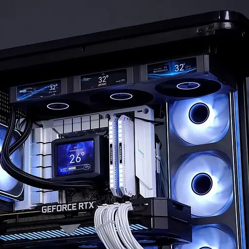 Вентилятор JONSBO ZC-360B 3in1 Black - фото 9