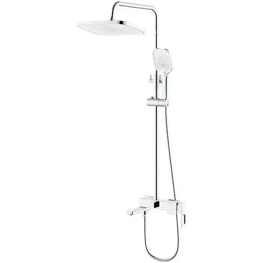 Душова система Mixxus Premium Walter 009-J MI6619, Хром - фото 1