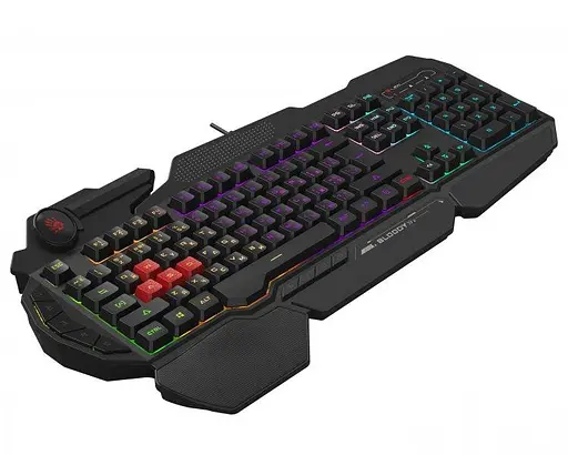 Клавіатура Bloody A4Tech B310N RGB USB Black (B310N (Black)) - фото 2