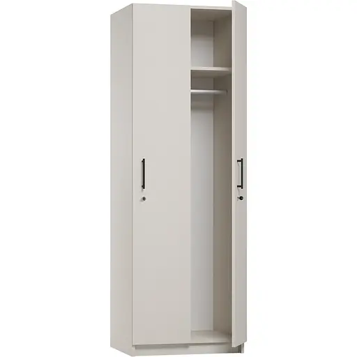 Шафа гардеробна Orange-Line для роздягальні з двома відділеннями ОП-903 600х520х1800 Кашемір