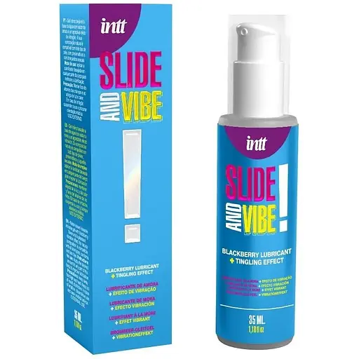 Вібролубрикант Intt Slide and Vibe (35 мл) - фото 2