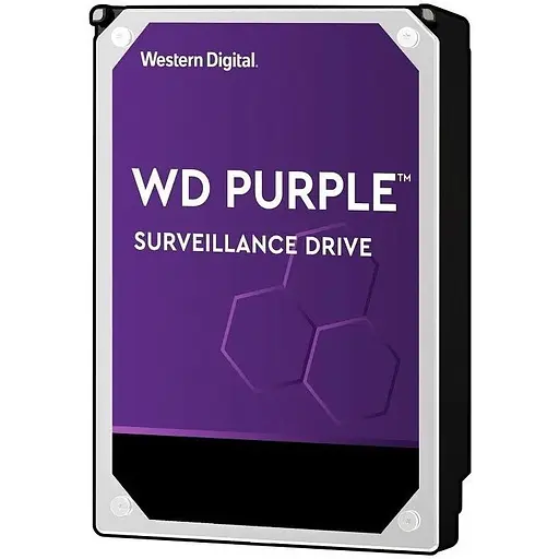 Накопитель Western Digital HDD SATA 2.0TB Purple 5400rpm 64MB (23PURZ)
