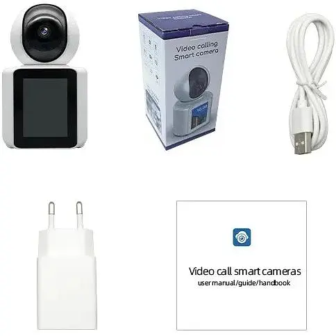 IP-камера відеоспостереження RIAS C31 (Im Cam APP) 2MP з екраном White (3_04526) - фото 4