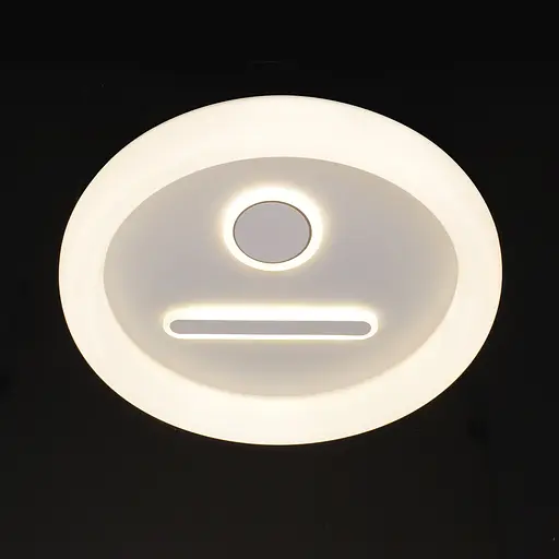 Круглий настінно-стельовий LED світильник Brille WBL-63/47W*2 - фото 6