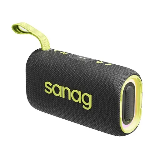 Портативна Bluetooth-колонка Sanag M30S PRO з RGB-підсвіткою чорний