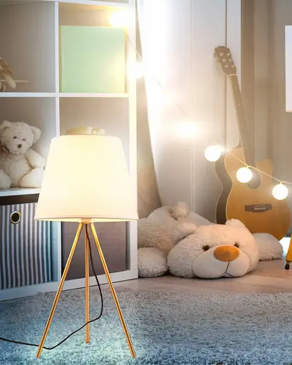 Настільна лампа Goldlux 325525 Elena E27 1x20W IP20 Біла - фото 3