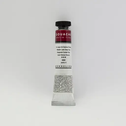 Гуашевая краска Sennelier профессиональная, 21 мл, S4, Марена глубокая (лак) оттенок