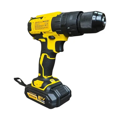 Шуруповерт ударный аккумуляторный бесщеточный Zegor CDP-21H/21В/2 скорости/2 батареи 21В 2Ач/реверс/подсветка/кейс - фото 2