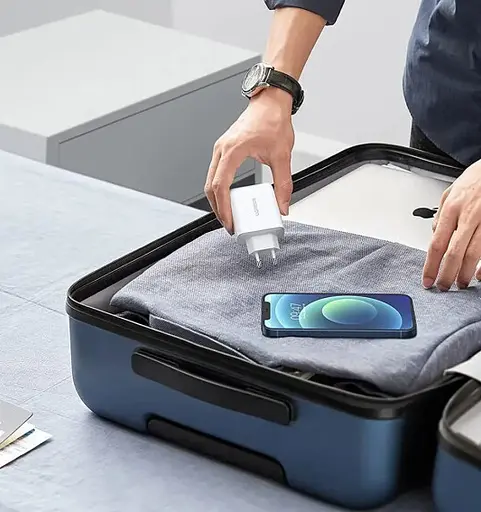 Зарядний пристрій Ugreen CD170 38W USB/Type-C білий - фото 5